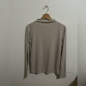 NWT Zara Long-sleeve High Neck Shirt